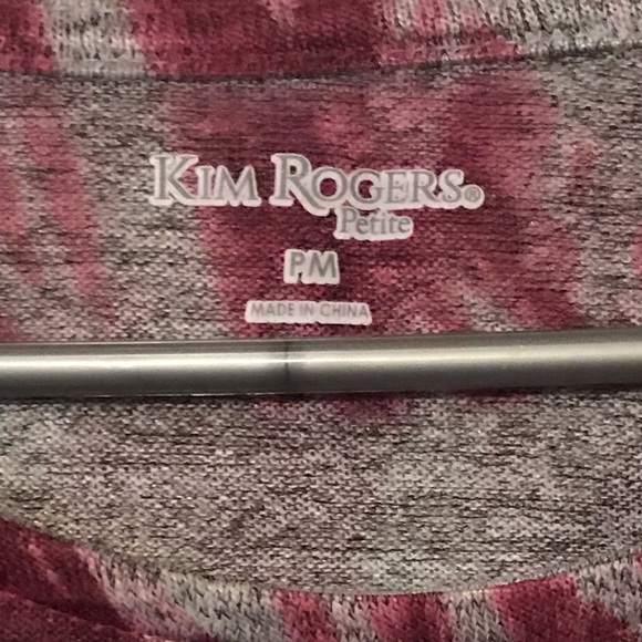 Kim Rogers top sz medium petite - Picture 4 of 5